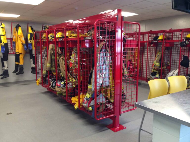 fire gear lockers