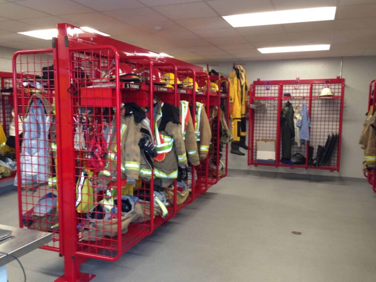 firefighter lockers