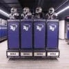 Metal Football Locker