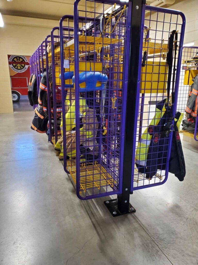 firefighter lockers