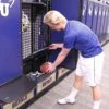 Metal Football Locker