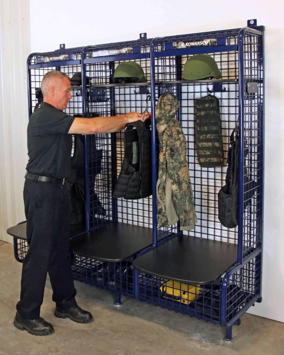 Personnel Wall Mount Lockers - Tactical - GearGrid